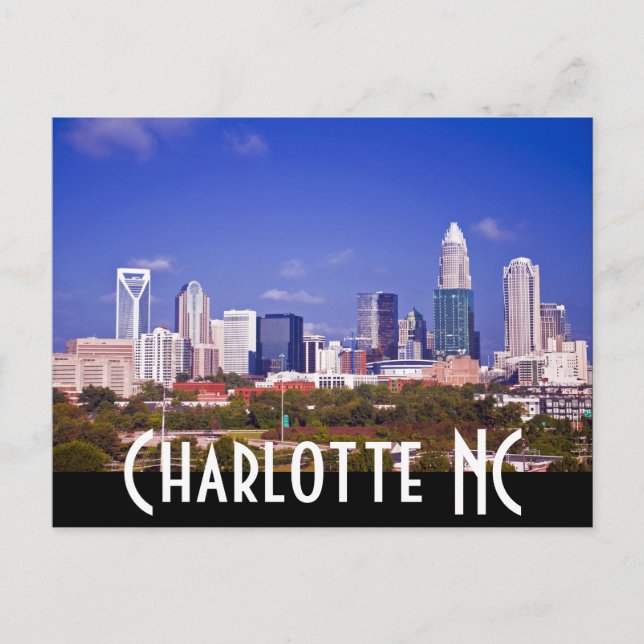 Carte Postale Charlotte NC (Devant)