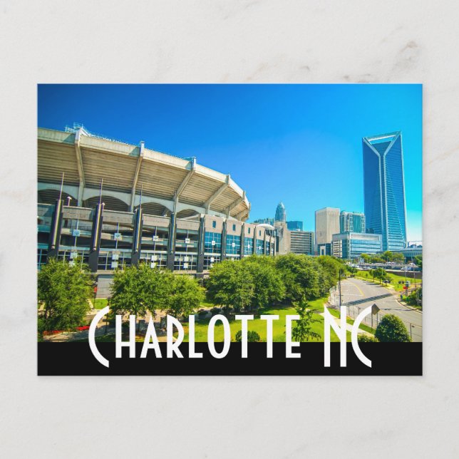Carte Postale Charlotte NC (Devant)
