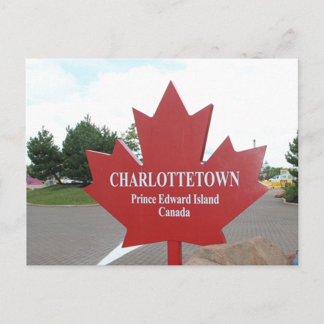 Carte Postale Charlottetown Île-du-Prince-Édouard, photographie (Devant)