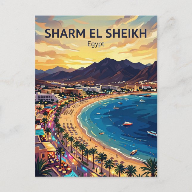 Carte Postale Charm el-Cheikh Égypte (Devant)