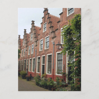 Carte Postale Charmante rue hollandaise Beauté architecturale pi