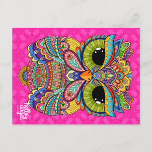 Carte postale Charme Charlie Owl
