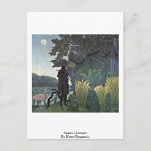Carte Postale Charmer De Serpent Par Henri Rousseau
