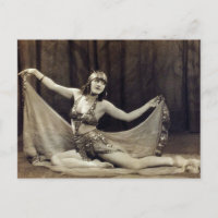 Charmeuse Danseuse du Ventre Vaudeville Vintage
