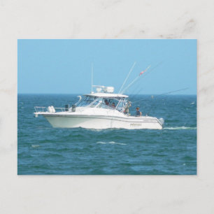 Carte Postale Charte bateau de pêche