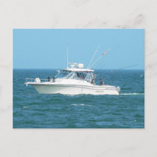 Carte Postale Charte bateau de pêche