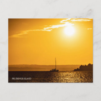 Carte Postale Chase Way Sunset Prudence Island