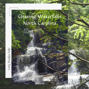 Carte Postale Chasse aux cascades Photo Montagnes de Caroline du