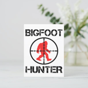 Carte Postale Chasseur de pieds bitumineux amusant Lover de pied
