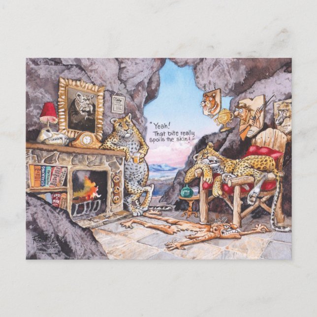 Carte Postale Chasseurs étranges (Devant)