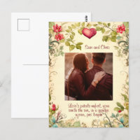 CHÂSSIS vintage DE JARDIN CUSTOMISÉ DEVIS D'AMOUR