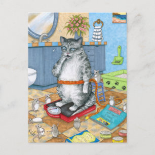 Carte Postale Chat 579