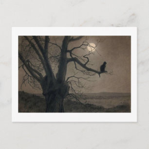 Carte Postale Chat au clair de lune, Alexandre Steinlen