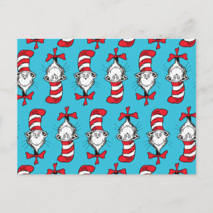 Carte Postale Chat Dans Le Motif Casquette