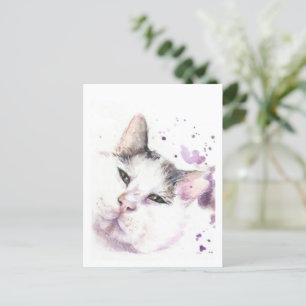 Carte Postale Chat de chasse