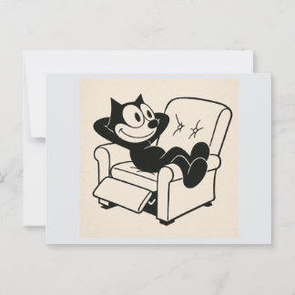 Carte Postale Chat de dessin