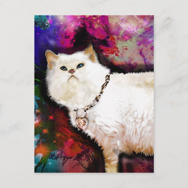 Carte Postale Chat de l'Himalaya (Devant)