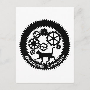 Carte Postale Chat d'équipement