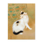 Chat japonais, Takeuchi Seihō, Art japonais