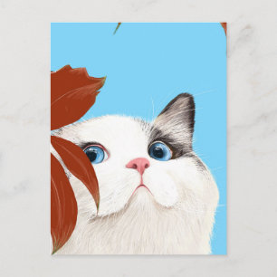 Carte Postale Chat mignon