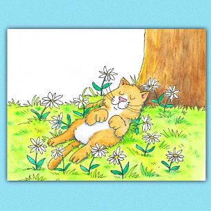 Carte Postale Chat mignon