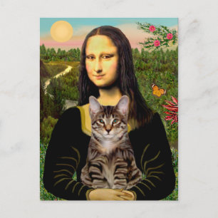 Carte Postale CHAT (Tigré) - Mona Lisa