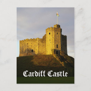 Carte Postale Château au coucher du soleil