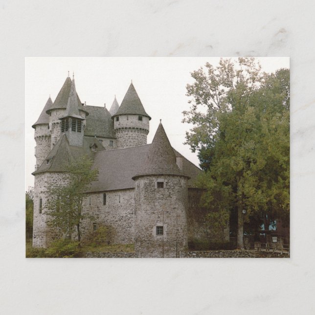 Carte postale Château Auvergne (Devant)