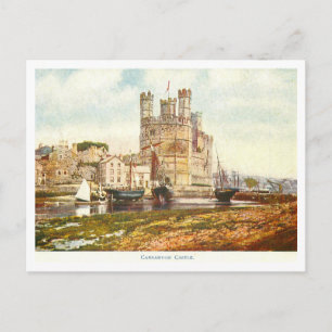 Carte Postale Château Carnarvon vintage