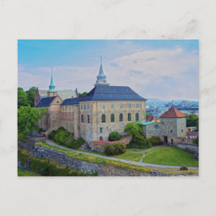 Carte Postale Château d'Akershus à Olso, Norvège