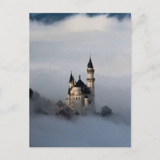 Carte Postale Château dans les nuages