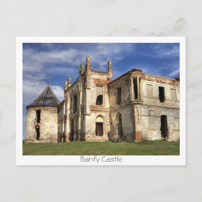 Carte Postale Château de Banfy (Devant)