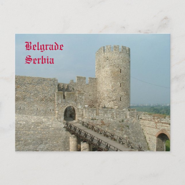 Carte Postale Château de Belgrade (Devant)