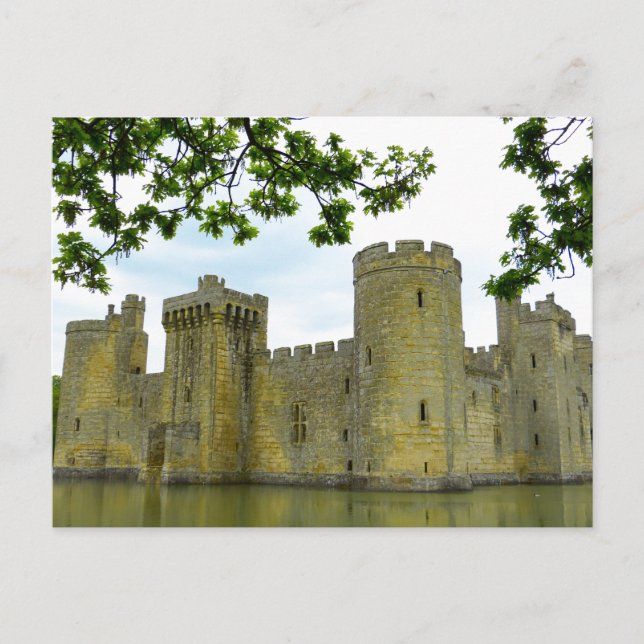 Carte Postale Château de Bodiam (Devant)