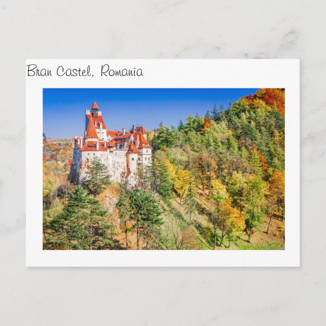 Carte postale Château de Bran Roumanie (Devant)