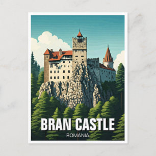Carte Postale Château de Bran Roumanie