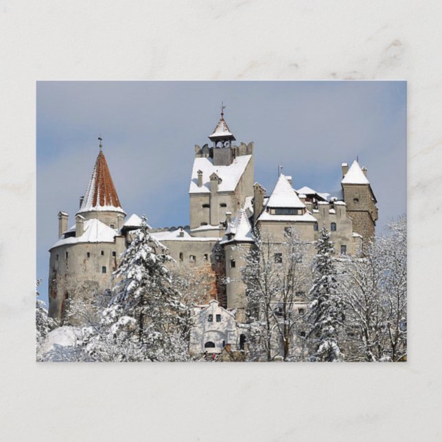 Carte postale Château de Bran, Transylvanie, Rouma (Devant)