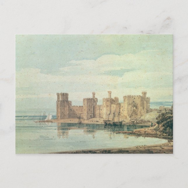 Carte Postale Château de Caernarvon (Devant)