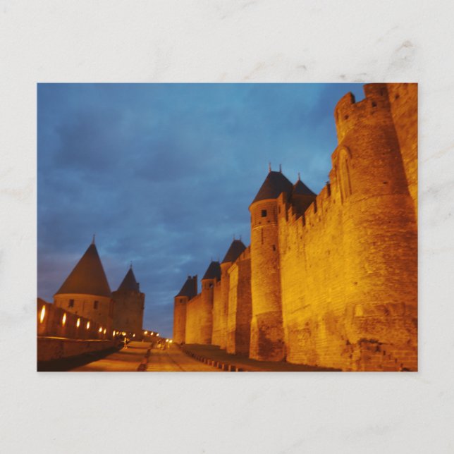 Carte Postale Château de Carcassonne, France (Devant)