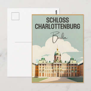 Carte Postale Château de Charlottenbourg - Palais de Charlottenb