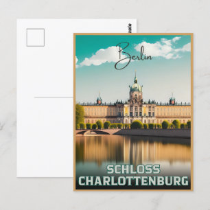 Carte Postale Château de Charlottenbourg - Palais de Charlottenb