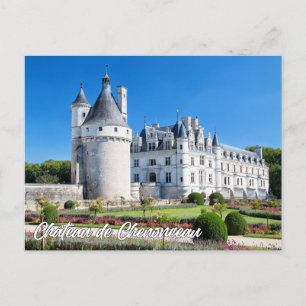 Carte Postale Château de Chenonceau, France