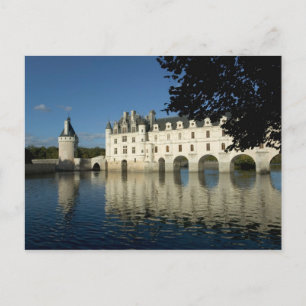 Carte Postale Château de Chenonceau, rivière Cher, Loir-et-Cher,