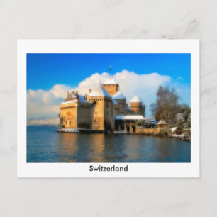 Carte Postale Château De Chillon