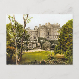 Carte Postale Château de Culzean vintage Ecosse