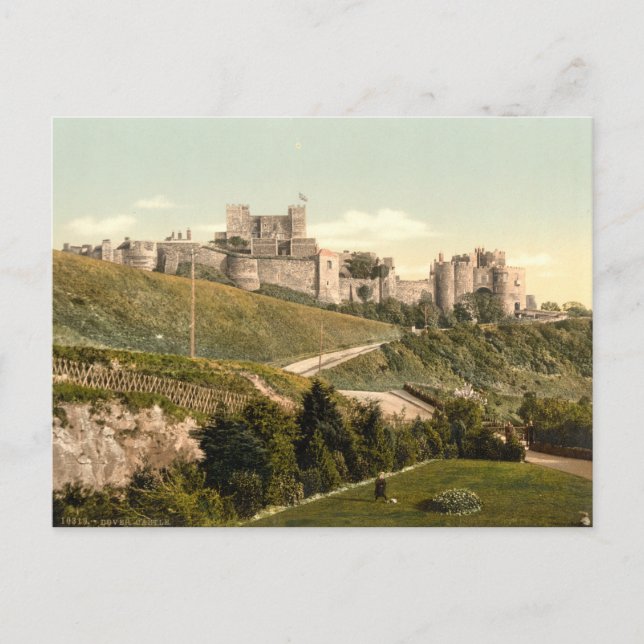 Carte Postale Château de Dover I, Kent, Angleterre (Devant)