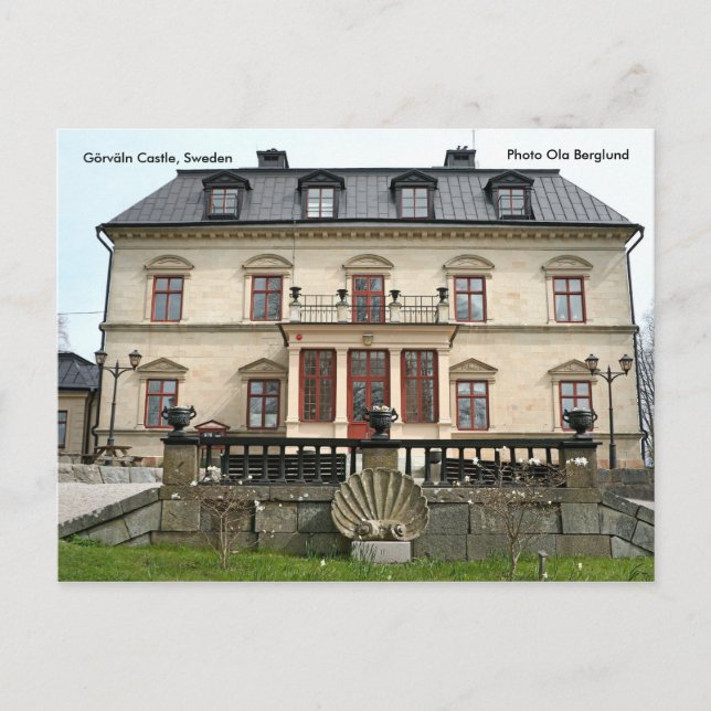 Carte Postale Château de Görväln, Suède, Photo Ol... (Devant)