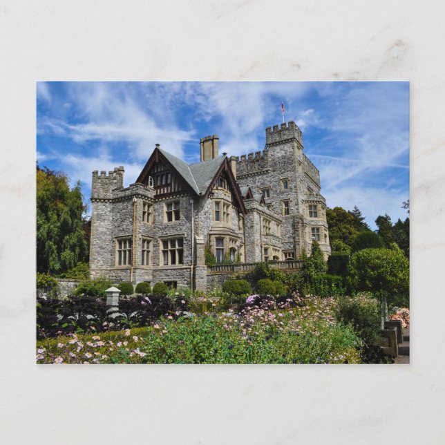 Carte Postale Château de Hatley, Victoria, Canada (Devant)