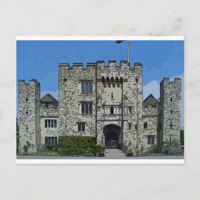 Carte Postale Château de Hever (Devant)