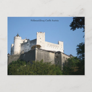 Carte Postale Château de Hohensalzburg, Autriche